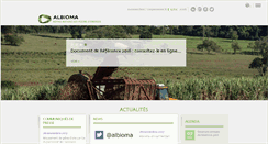 Desktop Screenshot of albioma.com